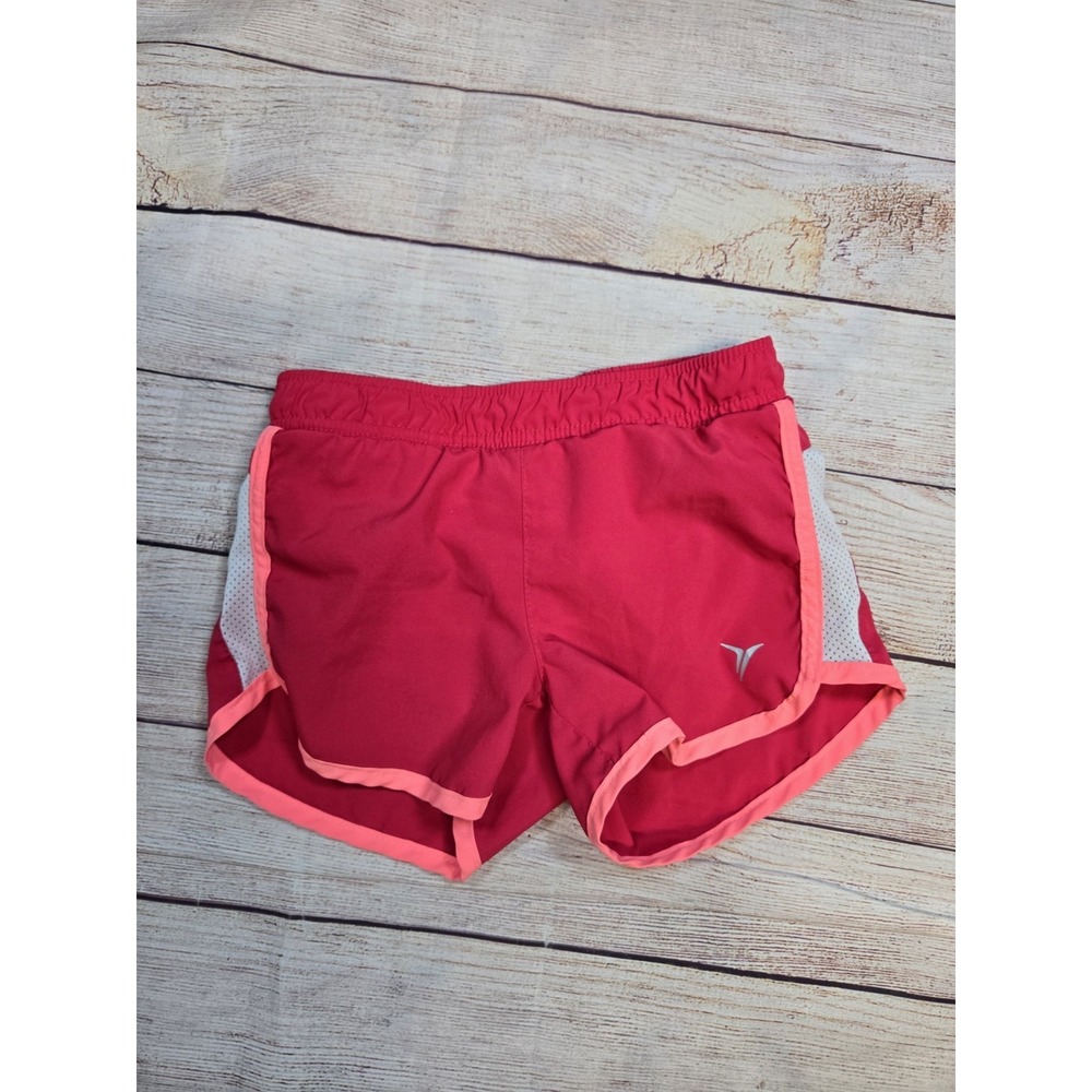Old Navy Active Athletic Shorts Girl's Size XS (5) Dark Pink Lined